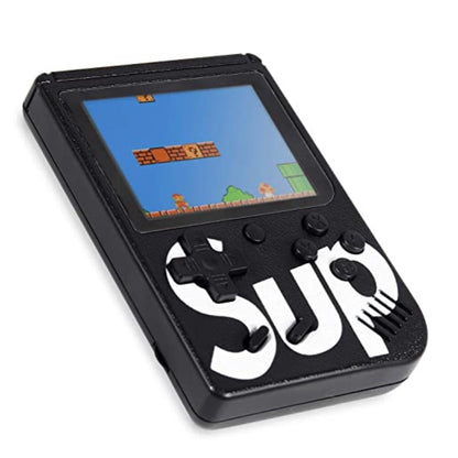 Super Mini Game Retrô Lcd 400 Jogos Portátil Av Com Controle 2 Players
