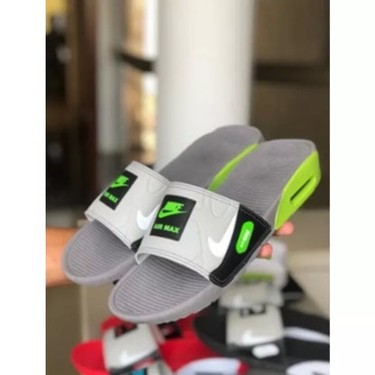 Nike Spot AirMax 90 Slide Air Max 90 Homens E Mulheres Chinelos Almofada De Ar Chinelos Oferta